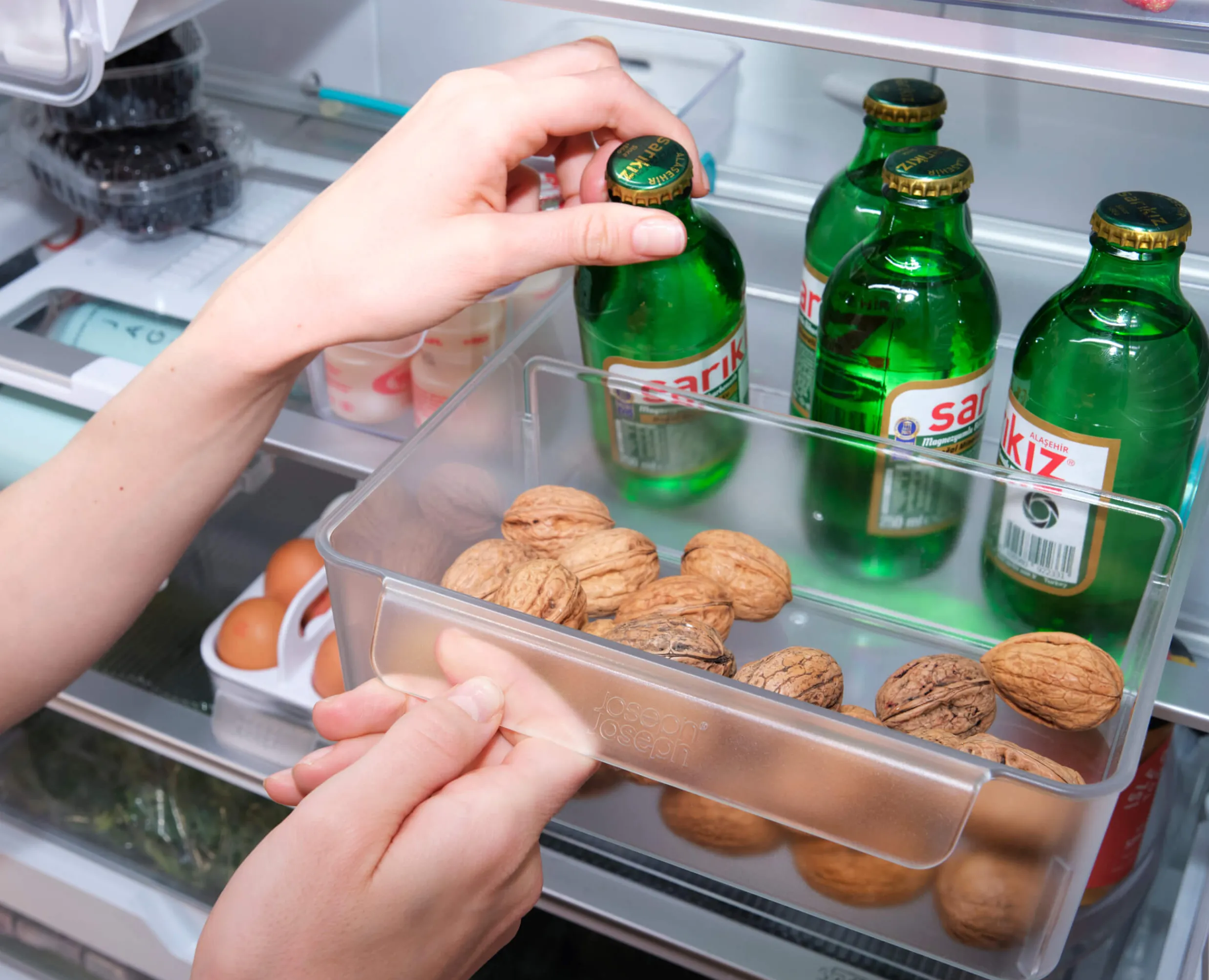 Best Bac Compartimenté Pour Réfrigérateur Extra Grand FridgeStore™ Rangement Pour Réfrigérateur|Rangement & Conservation Alimentaire