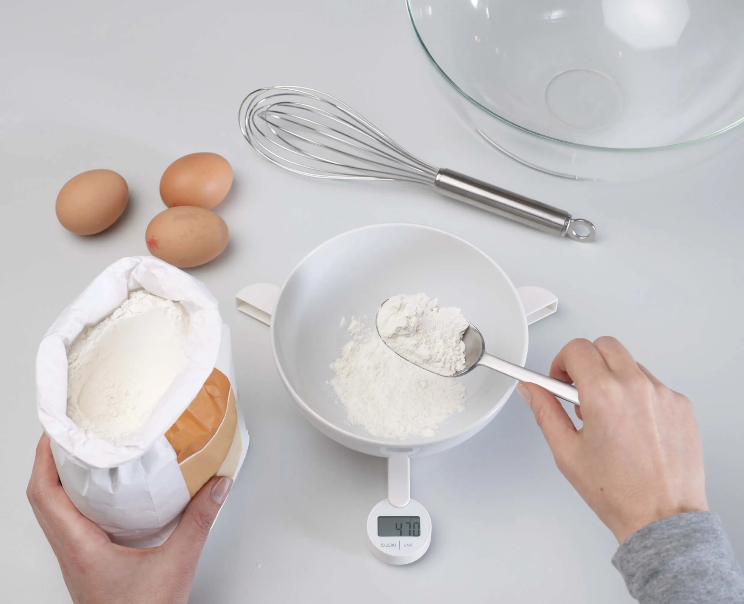 Outlet Balance Électronique Pliable en TriScale™ Matériel & Ustensiles De Pâtisserie|Verres Doseurs, Cuillères Doseuses Et Balances De Cuisine