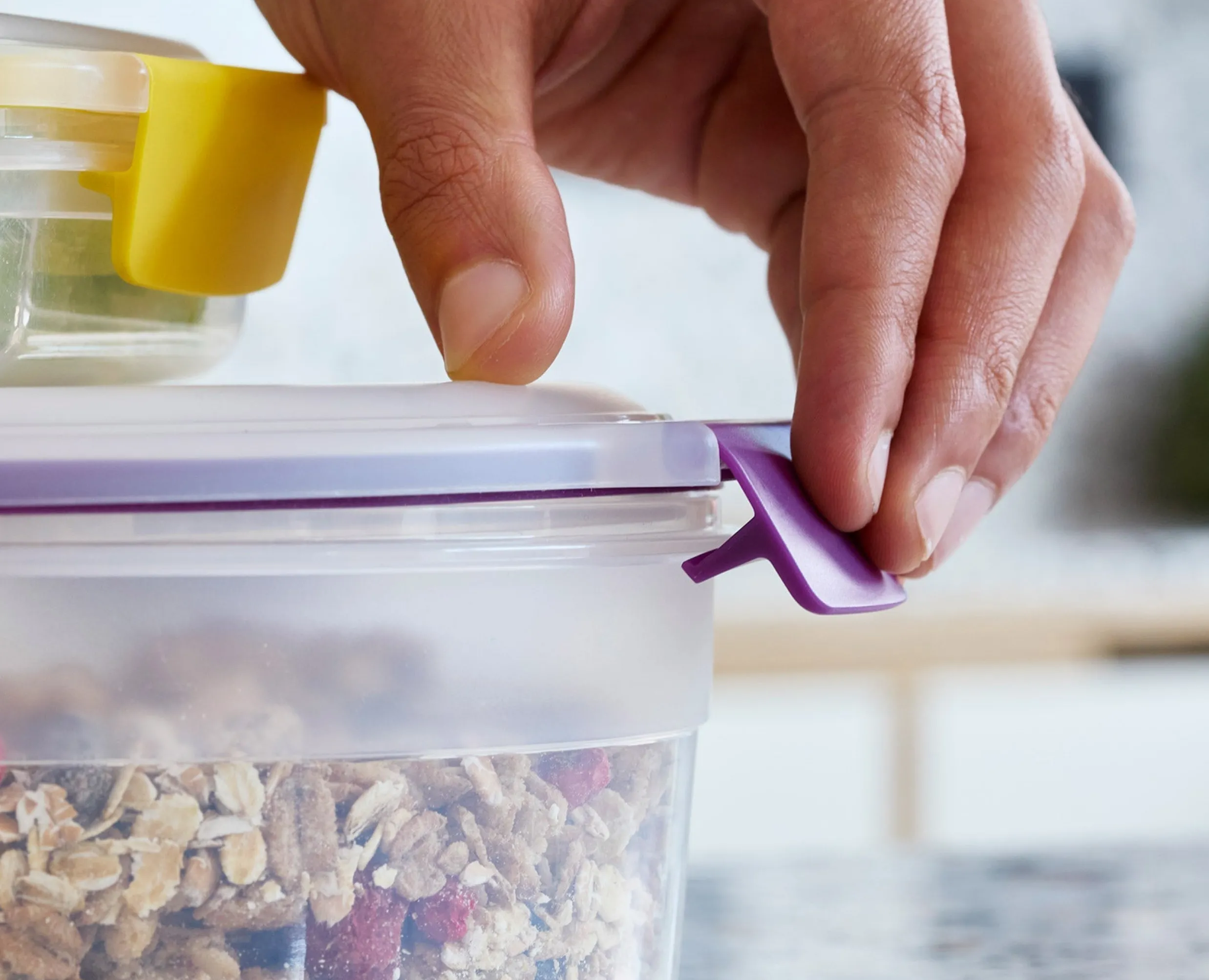 Clearance 4 Boîtes Alimentaires Rondes & s 1L Nest™ Lock Round Lunch Box|Rangement & Conservation Alimentaire