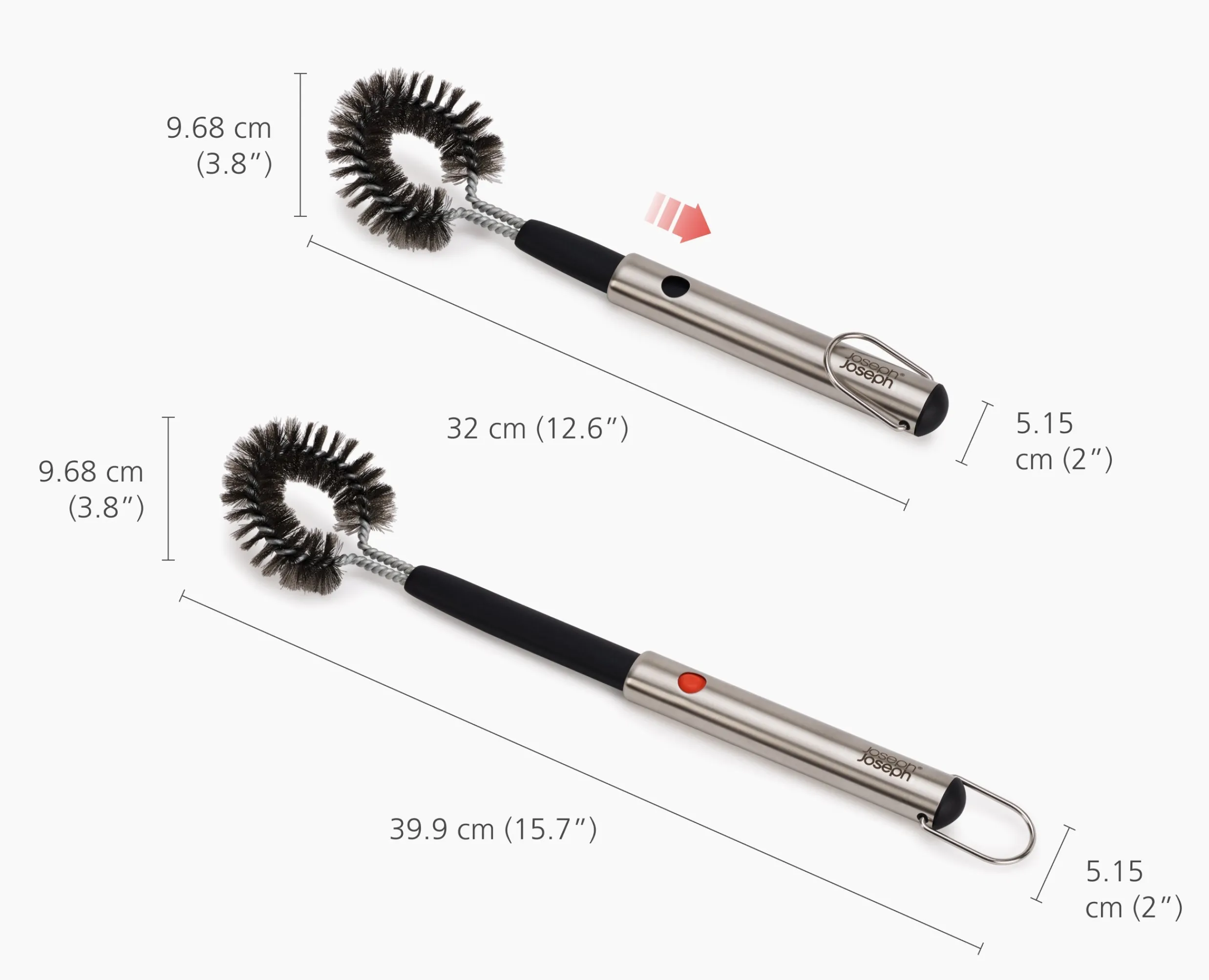 Online Brosse Nettoyage Barbecue Rétractable GrillOut™ Accessoires & Ustensiles De Barbecue