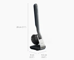 Outlet Brosse à Vaisselle & Support en Inox SinkTech™ Brosses & Éponges