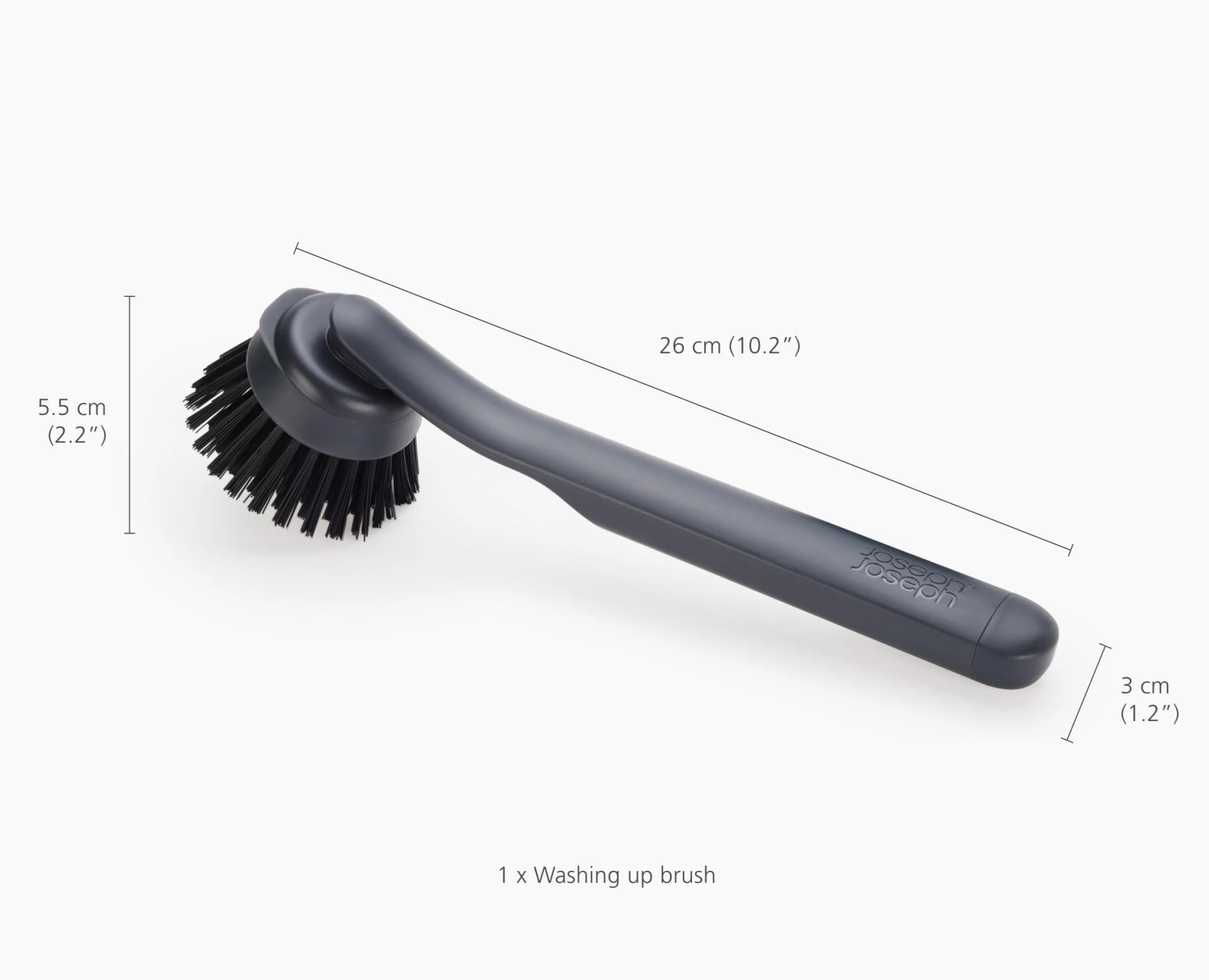 New Brosse à Vaisselle avec Tête de Rechange et 4 Têtes Supplémentaires Brosses & Éponges