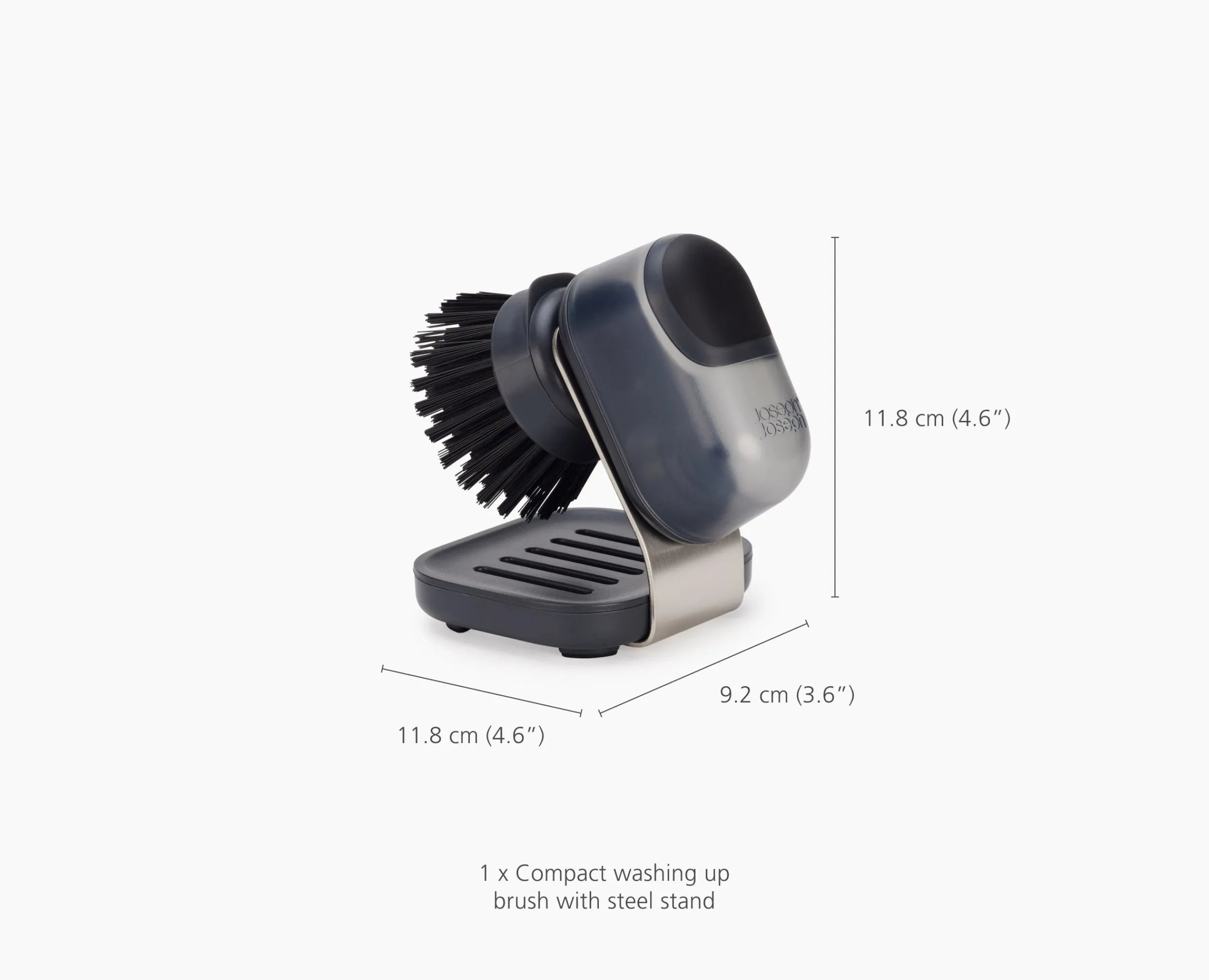 Sale Brosse à Vaisselle à Paume avec Support Inox et 6 Têtes de Rechange SinkTech Brosses & Éponges|Sets Et Kits De Nettoyage Pour La Maison
