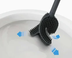 Best Brosse WC Anti Gouttes Inox Flex™ 360 Brosses Wc Et Portes-Papier Toilette|Accessoires Salle De Bain De Luxe