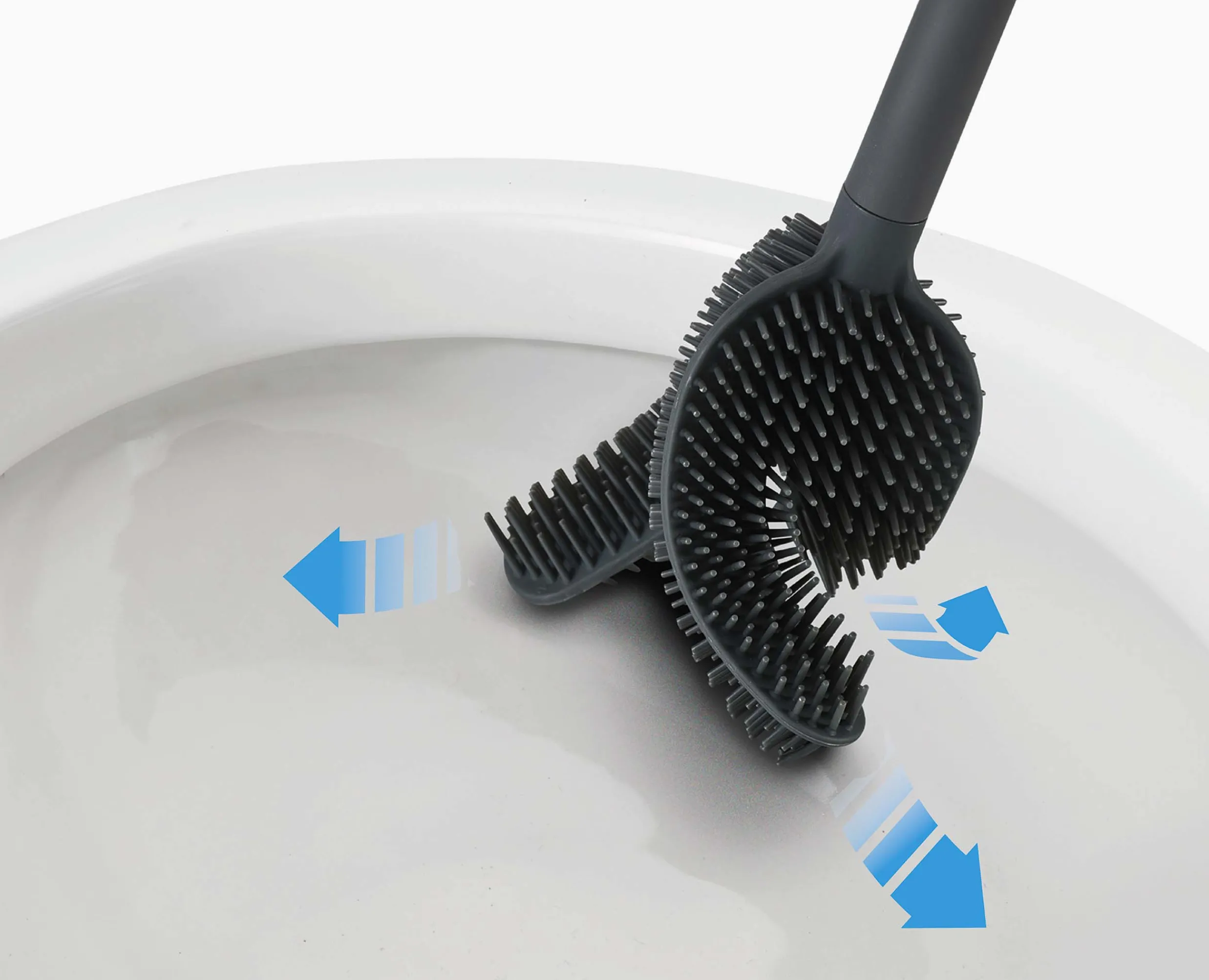 Best Brosse WC Anti Gouttes Inox Flex™ 360 Brosses Wc Et Portes-Papier Toilette|Accessoires Salle De Bain De Luxe
