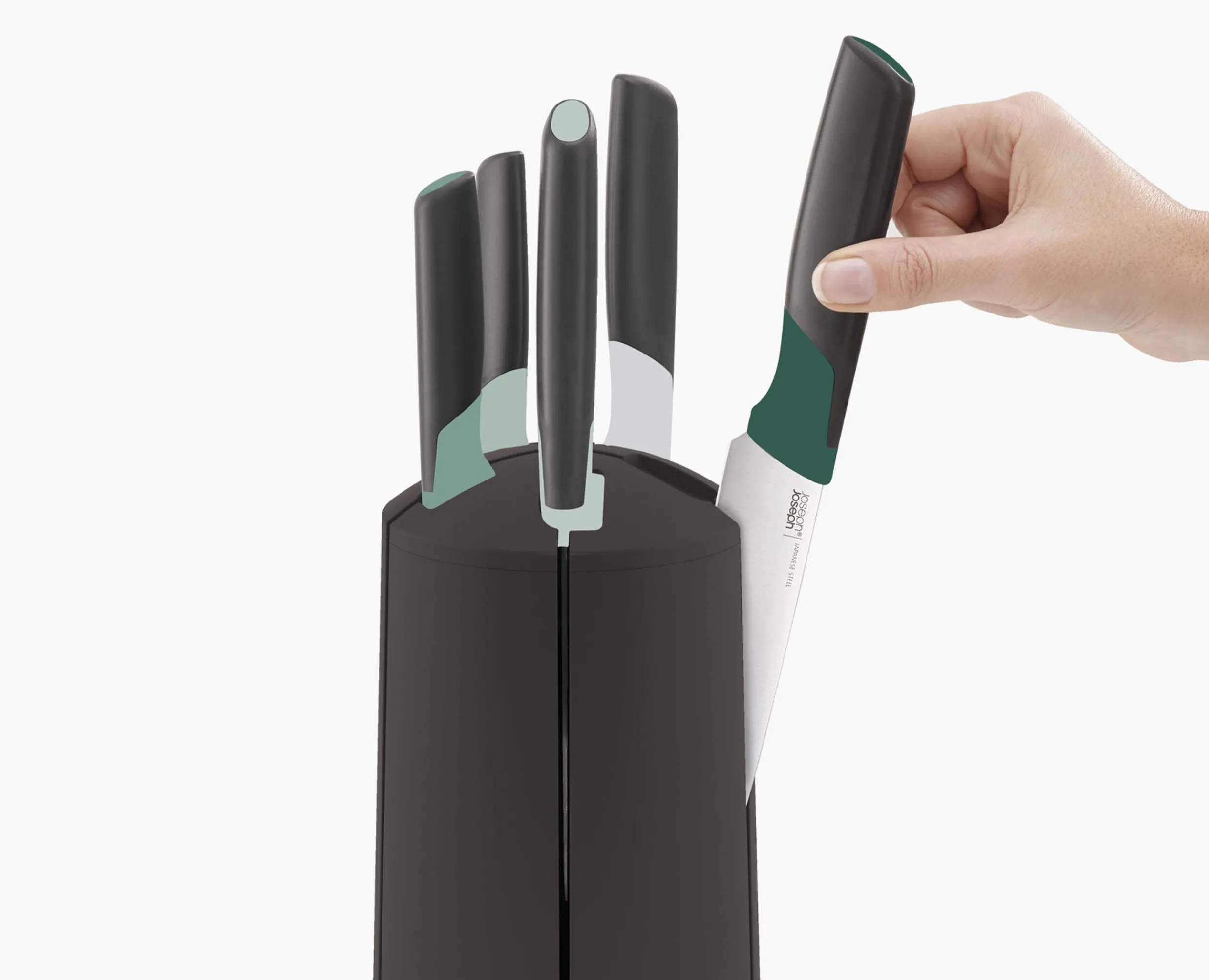 Carrousel de 5 Couteaux de Cuisine s Elevate™ - Éditions Couteaux Et Ciseaux