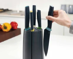 Best Carrousel de 6 Couteaux de Cuisine Elevate™ Couteaux Et Ciseaux