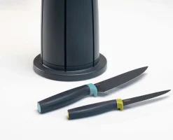Best Carrousel de 6 Couteaux de Cuisine Elevate™ Couteaux Et Ciseaux