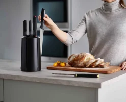 Discount Carrousel de 5 Couteaux de Cuisine s Elevate™ Couteaux Et Ciseaux
