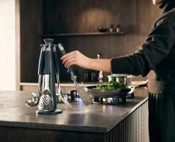 Outlet Carrousel de 6 Ustensiles de Cuisine en Inox Elevate™ Gadgets Et Ustensiles