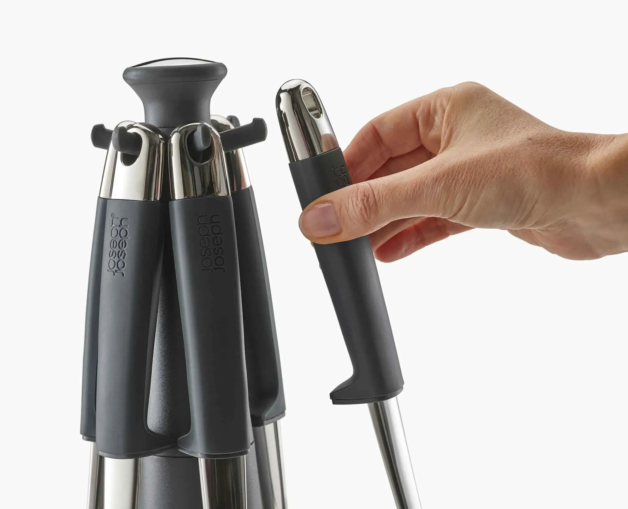 Outlet Carrousel de 6 Ustensiles de Cuisine en Inox Elevate™ Gadgets Et Ustensiles