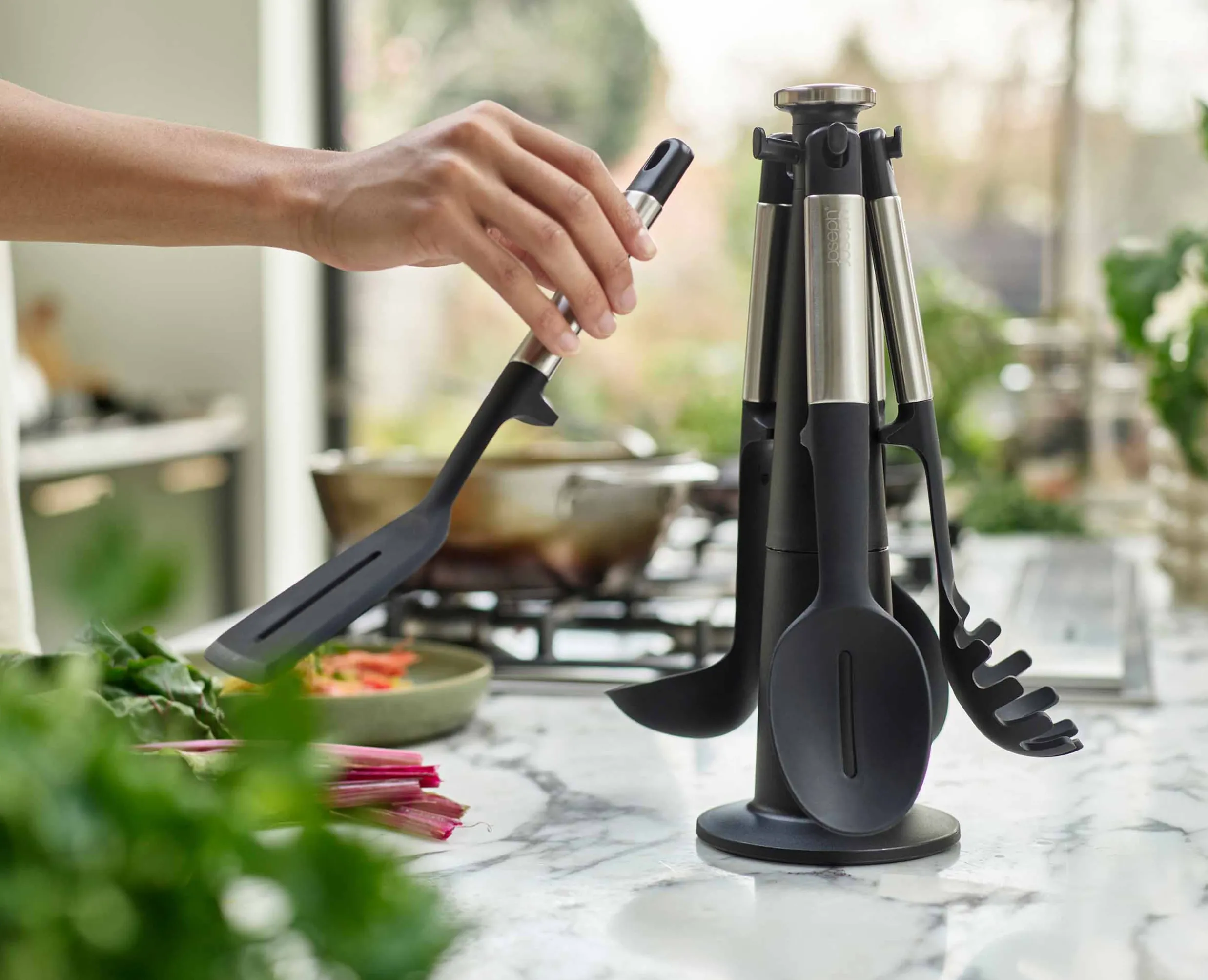 Outlet Carrousel de 5 ustensiles en silicone Elevate™ Gadgets Et Ustensiles