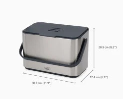 Best Composteur de Cuisine Inox 4L Collect™ Poubelle À Compost