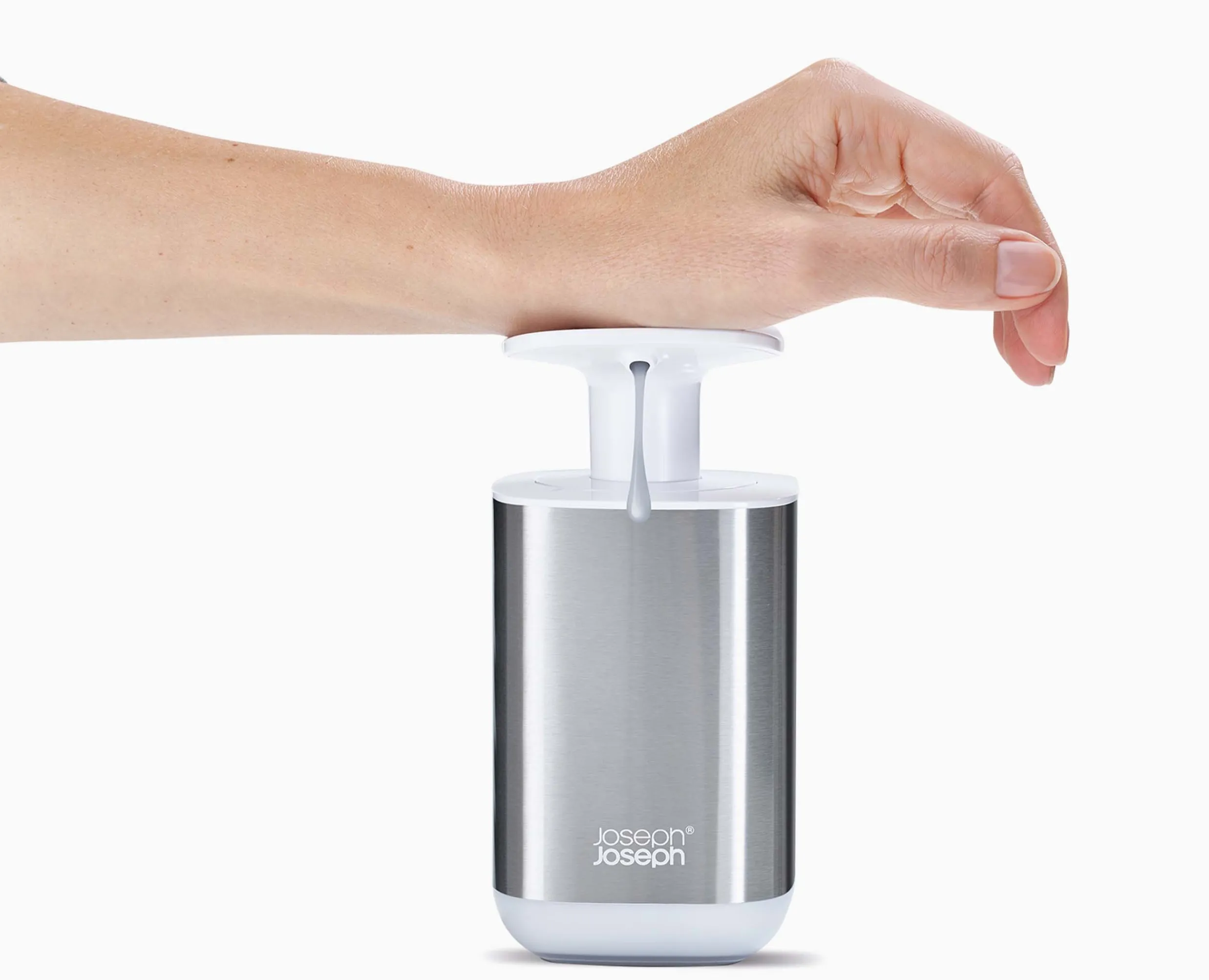 Discount Distributeur de Savon Mains Inox Presto™ Porte-Savons Et Distributeurs De Savon|Accessoires D'Éviers