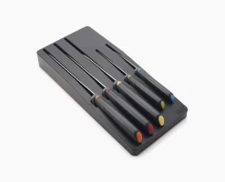 Ensemble de 5 Couteaux de Cuisine Elevate™ avec Rangement de Tiroir Couteaux Et Ciseaux