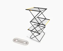 Sale Ensemble séchoir à linge AirFrame™ 21 m en deux parties et cintre de séchage Petal™ 32 positions Étendoirs À Linge|Sets Innovants Pour Buanderie