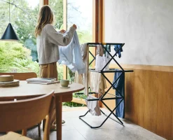 Sale Ensemble séchoir à linge AirFrame™ 21 m en deux parties et cintre de séchage Petal™ 32 positions Étendoirs À Linge|Sets Innovants Pour Buanderie