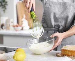 Clearance Fouet Ballon et Plat 2-en-1 en Silicone Twist™ Gadgets Et Ustensiles|Matériel & Ustensiles De Pâtisserie