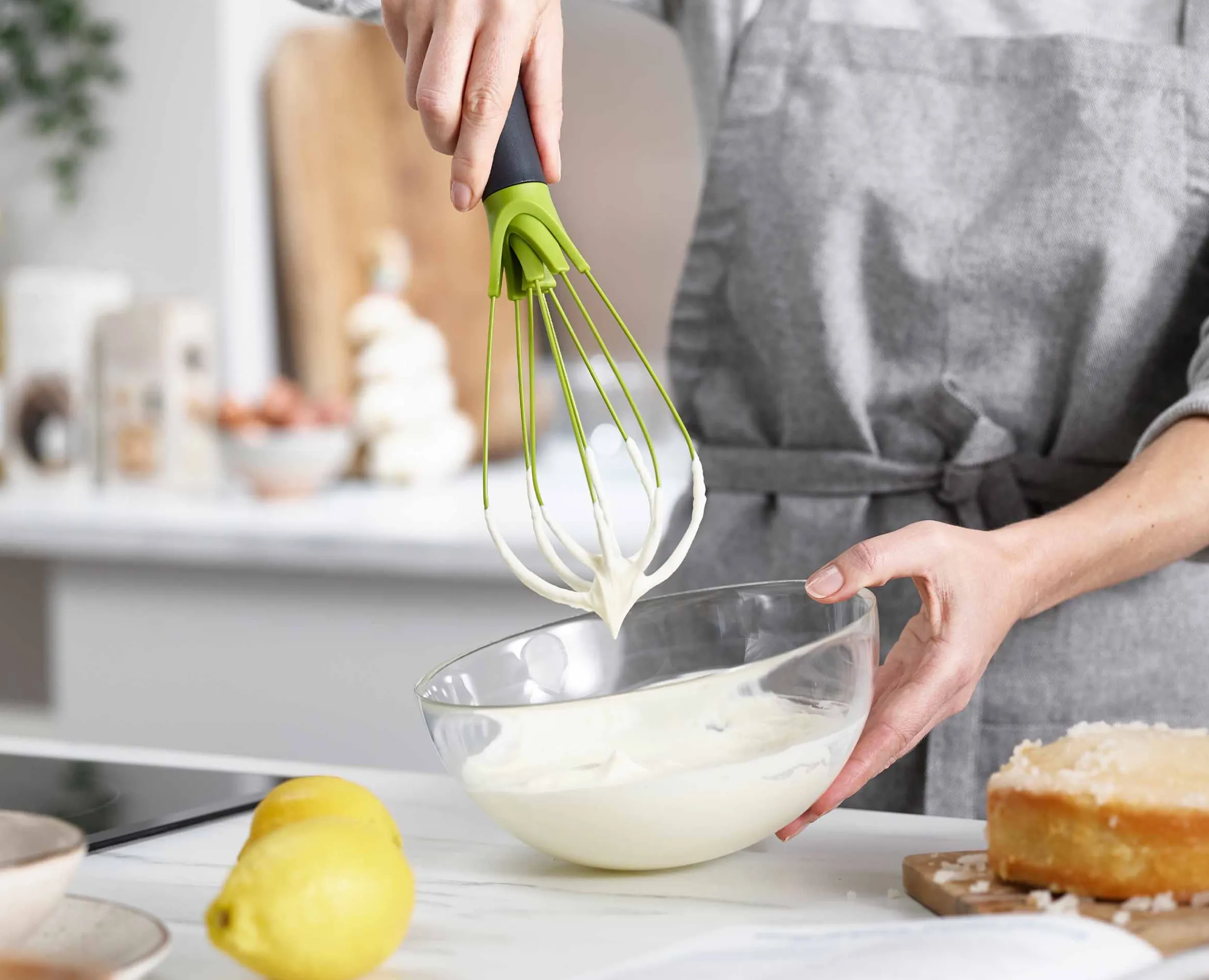 Clearance Fouet Ballon et Plat 2-en-1 en Silicone Twist™ Gadgets Et Ustensiles|Matériel & Ustensiles De Pâtisserie