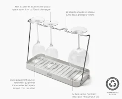 Best Égouttoir Pliable Pour Verres à Vin Drysmart™ Égouttoirs À Vaisselle