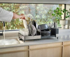 Discount Égouttoir à vaisselle extensible en Extend™ Max Égouttoirs À Vaisselle
