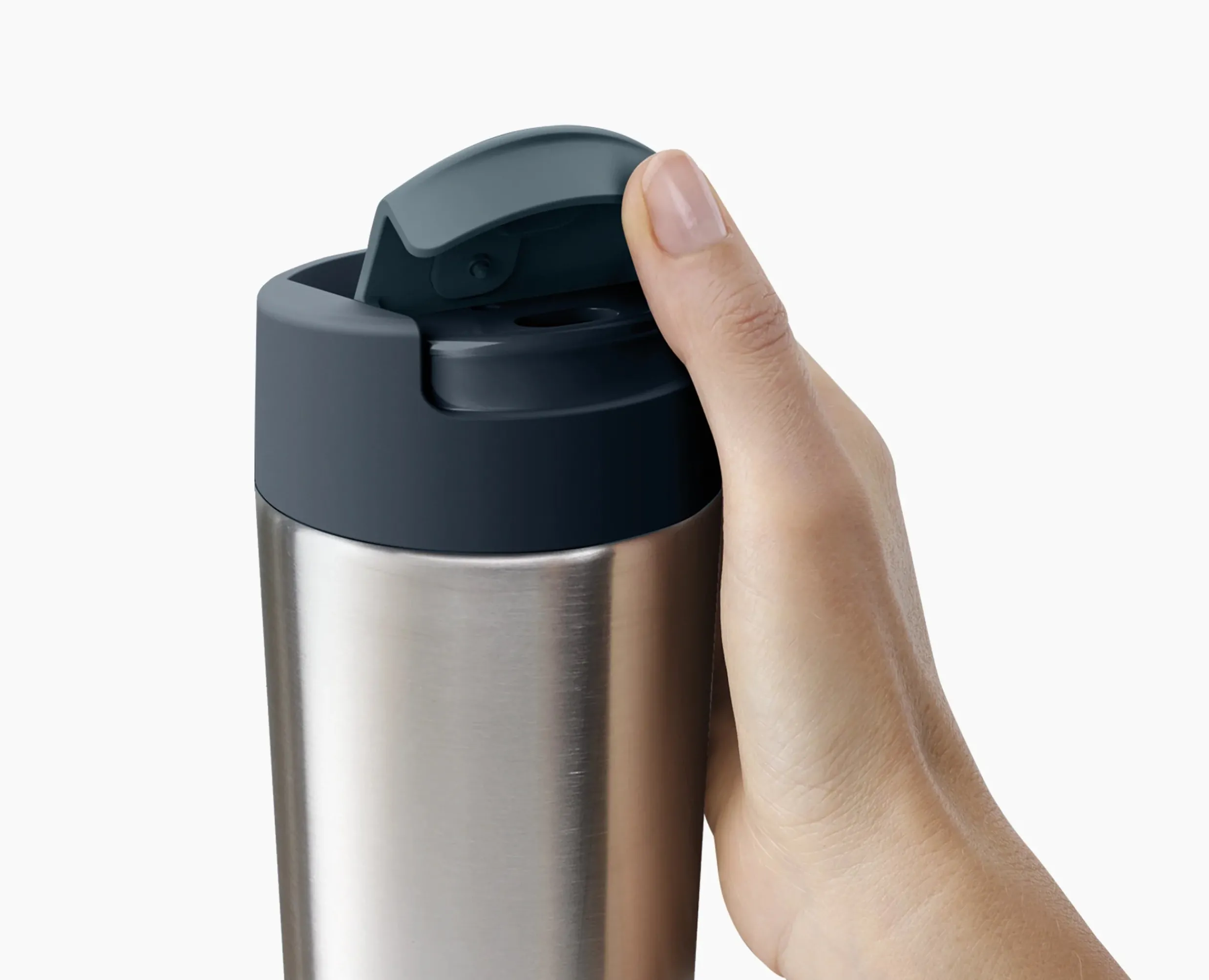 Best Grand Mug Réutilisable en Inox 454ml Sipp™ Tasses De Voyage