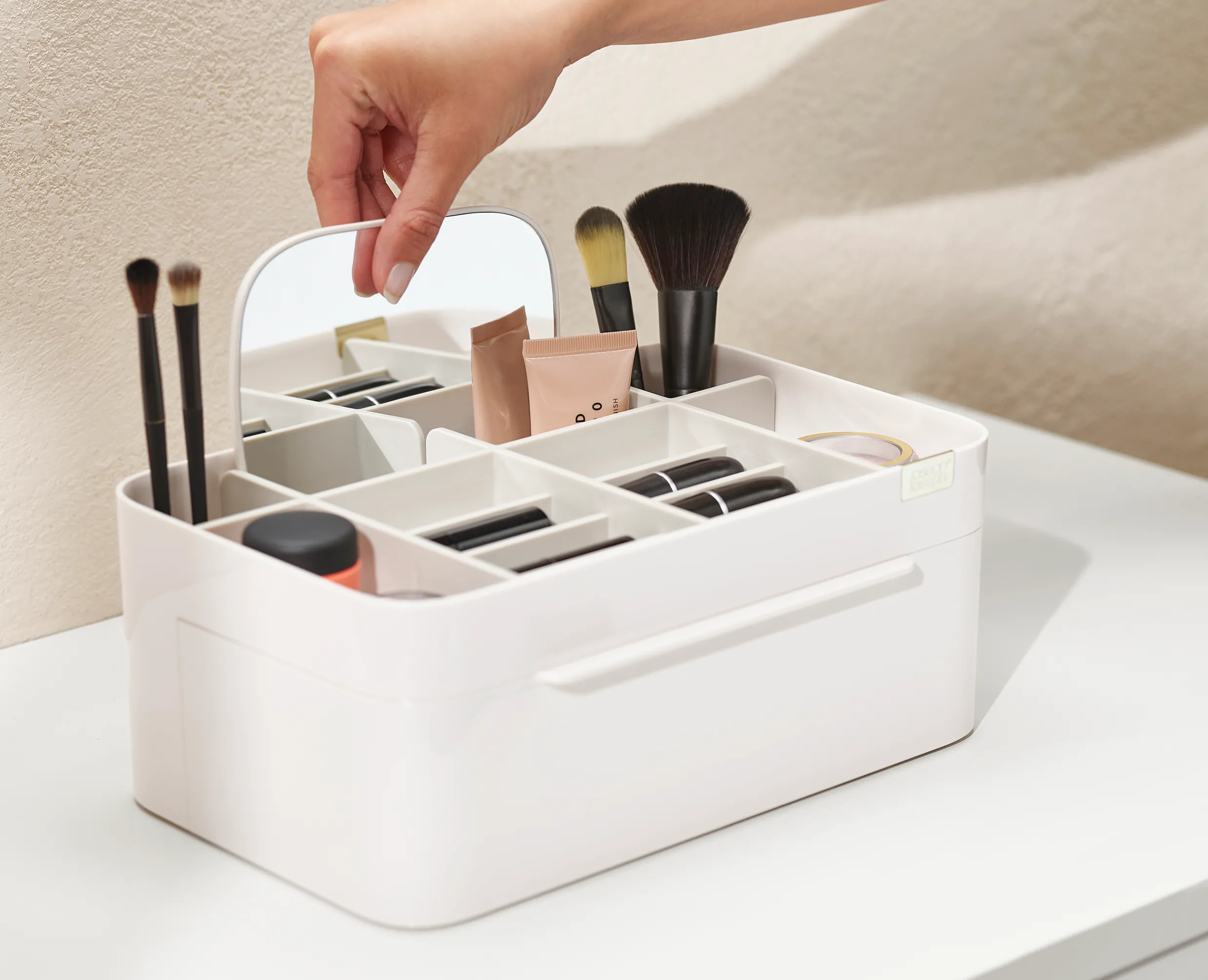 Best Grand Rangement Maquillage Avec Miroir Viva Rangement Maquillage|Rangement Maquillage