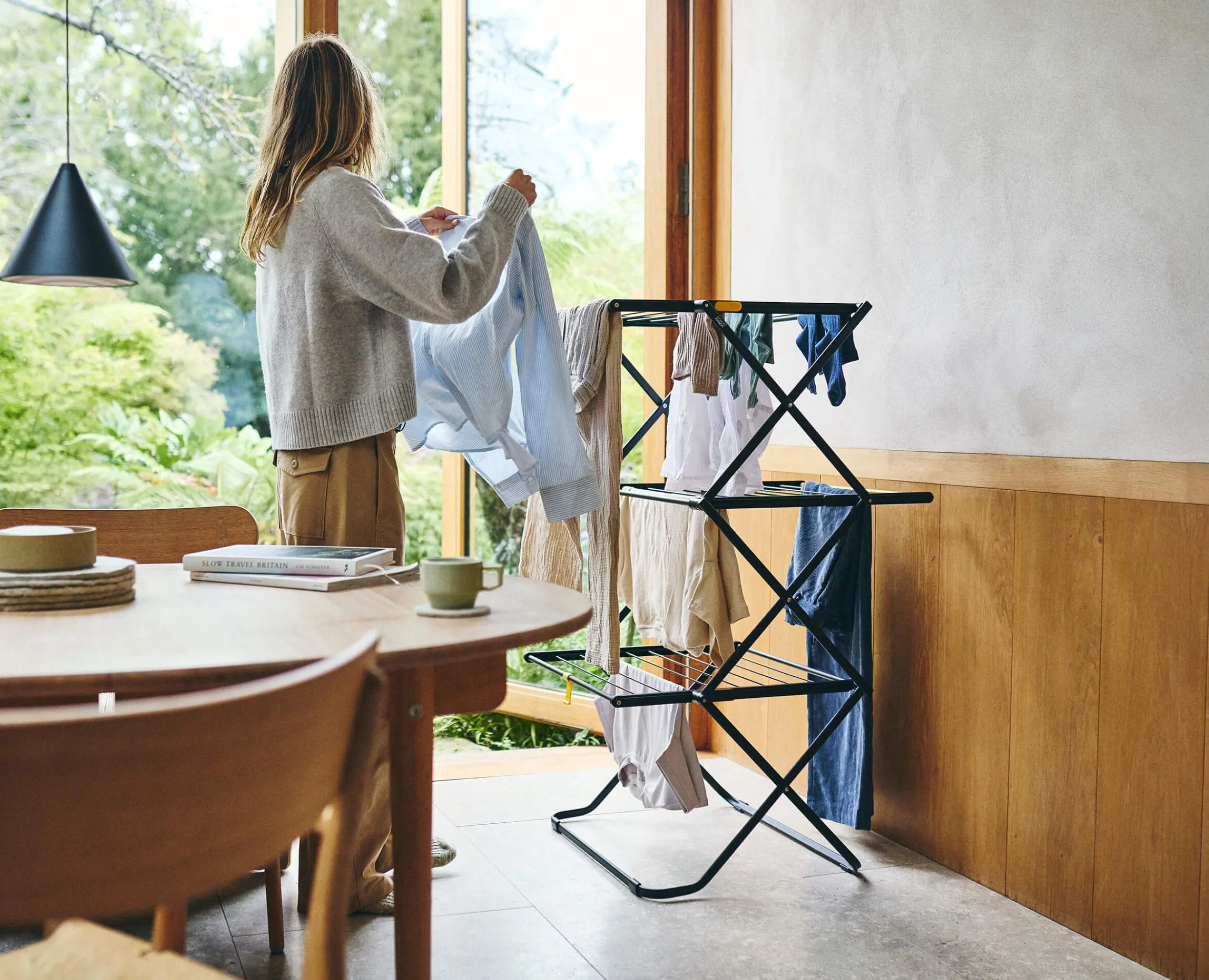 Clearance Grand Étendoir à Linge de Grande Capacité 21m AirFrame™ Max Étendoirs À Linge