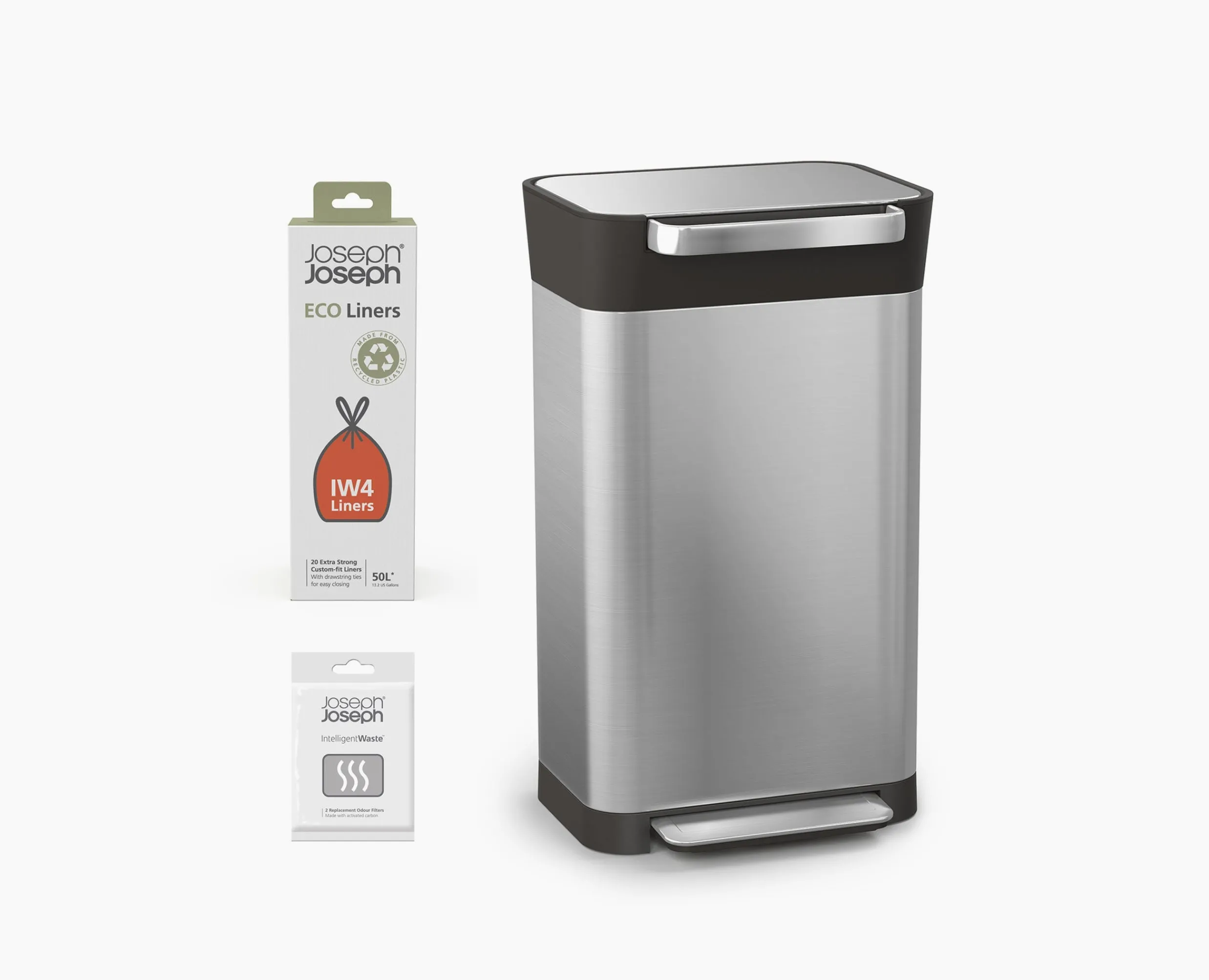 Kit de démarrage compacteur de déchets en Titan 30L Poubelles De Cuisine|Sets De Poubelles, Sacs Et Filtres