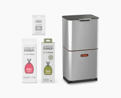 Best Kit de démarrage poubelle de tri sélectif en Totem Max 60L Sets De Poubelles, Sacs Et Filtres|Poubelles De Tri Sélectif