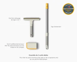 Online Kit d'Outils pour Enlever les Poils d'Animaux CleanTech™ Accessoires & Outils Pour Ménage Maison
