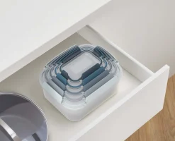 Outlet Lot de 5 Boîtes de Conservation Compactes Plastique en Nest™ - Éditions Lunch Box|Rangement & Conservation Alimentaire