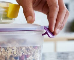 Hot Lot de 5 Boîtes de Conservation Compactes Plastique Nest™ Lunch Box|Rangement & Conservation Alimentaire