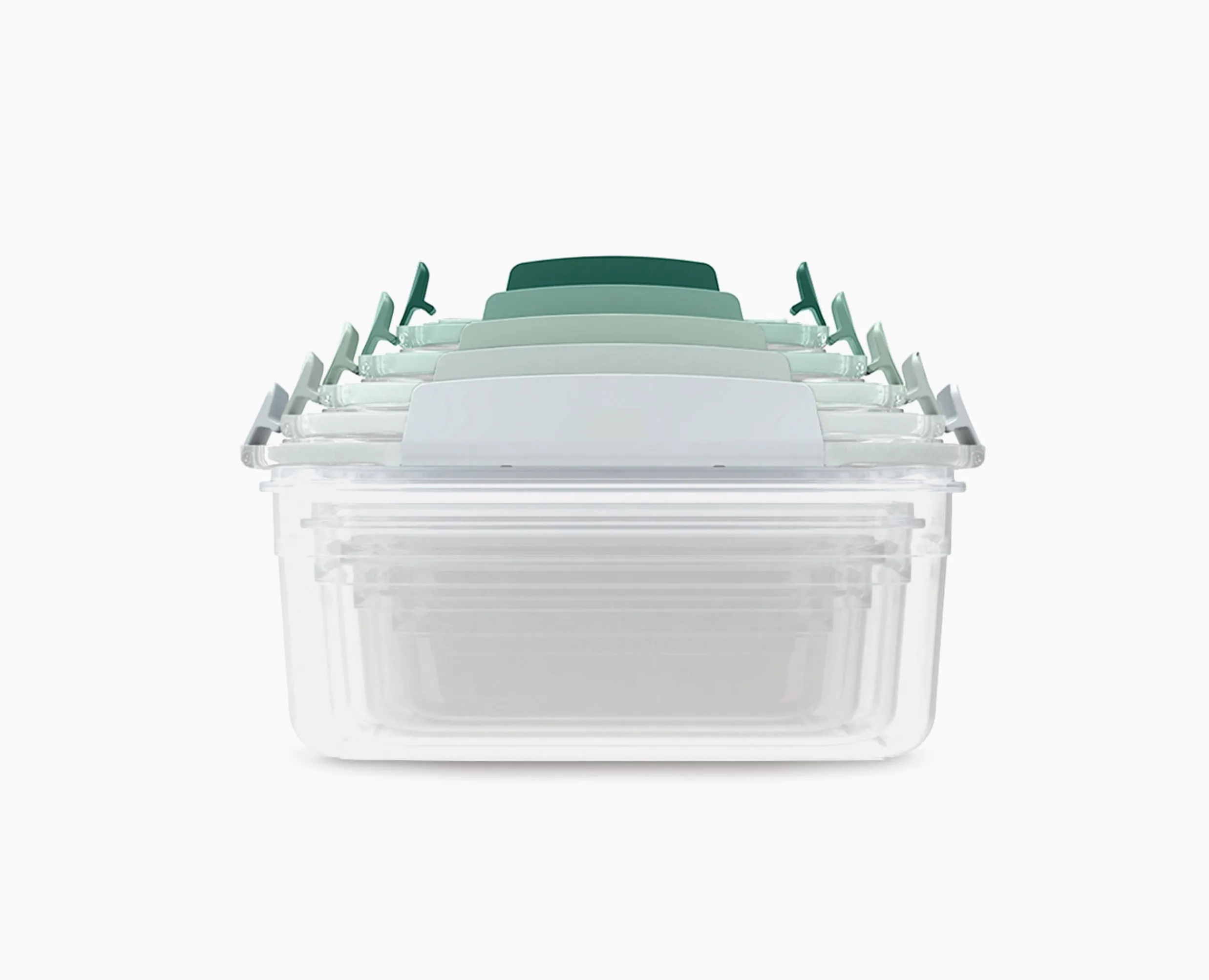 Online Lot de 5 Boîtes de Conservation Compactes Plastique en Nest™ - Éditions Lunch Box|Rangement & Conservation Alimentaire