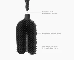 Discount Lot de 2 brosses de toilettes Flex™ 360 Lite mat Brosses Wc Et Portes-Papier Toilette|Sets D'Accessoires De Salle De Bain