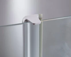 Clearance Lot de 2 Raclettes de Douche Grises Claires EasyStore™ Accessoires De Douche|Sets D'Accessoires De Salle De Bain