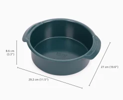 Hot Moule à gâteau rond antiadhésif bleu Nest™ Bake, 23 cm Plats & Plaques De Cuisson À Four|Matériel & Ustensiles De Pâtisserie