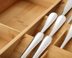 Organisateur de Couverts Extensible DrawerStore™ Rangements Tiroirs De Cuisine