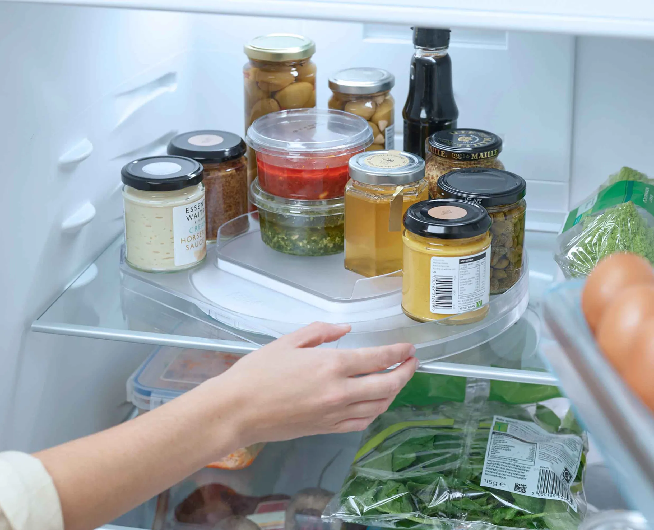 Hot Organisateur Rotatif FridgeStore™ Rangement Pour Réfrigérateur|Rangement & Conservation Alimentaire