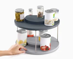 Discount Organisateur Rotatif à 2 Niveaux pour Placard de Cuisine CupboardStore™ Rangements Placards De Cuisine