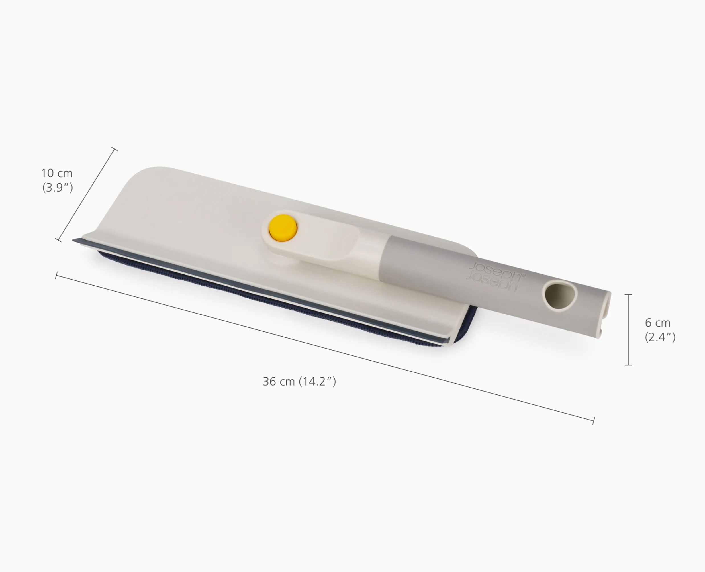Outil de Nettoyage de Vitres 2-en-1 avec Tampon de Rechange CleanTech™ Accessoires & Outils Pour Ménage Maison|Sets Et Kits De Nettoyage Pour La Maison
