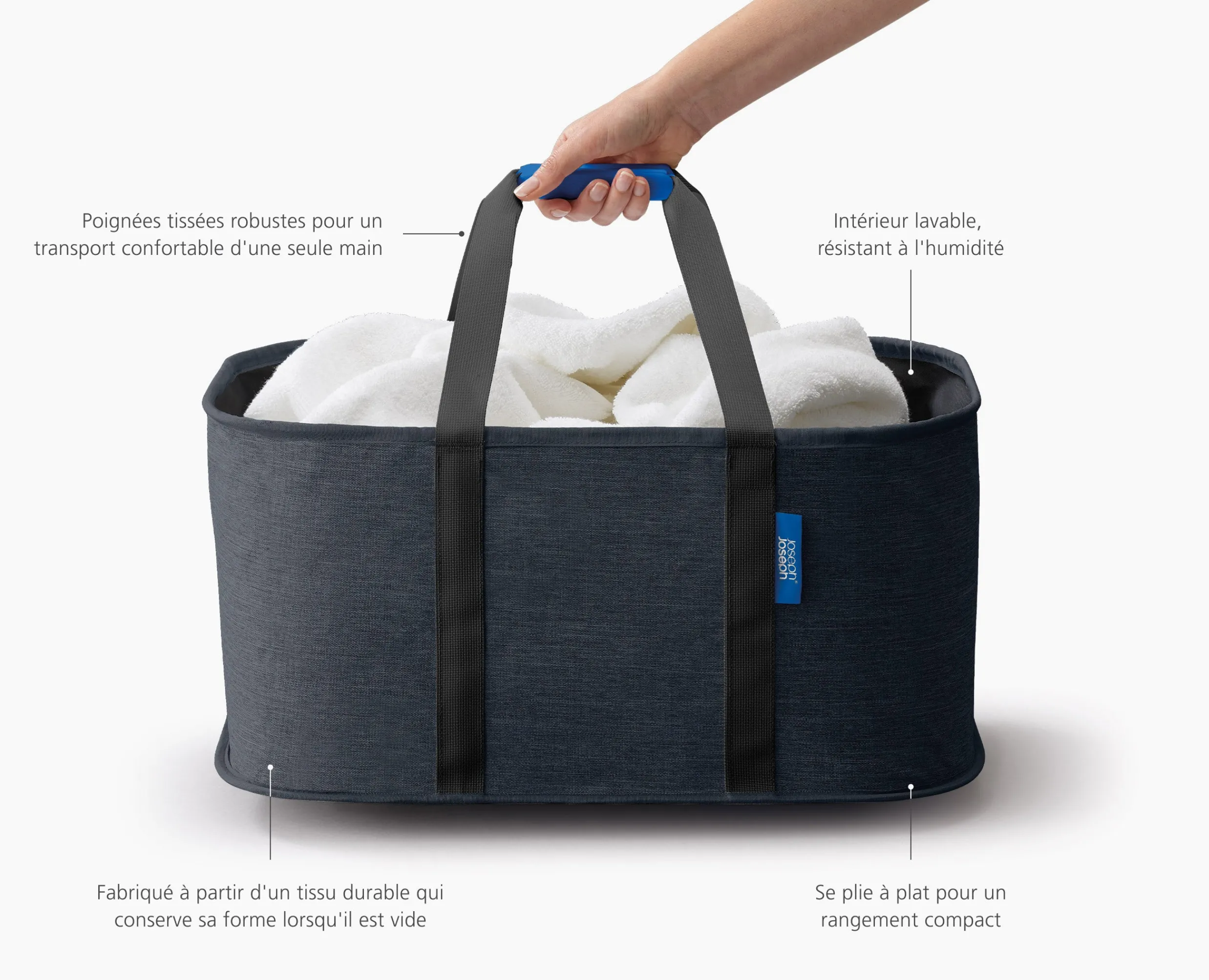 Best Panier à Linge Pliable 35L Hold-All™ Paniers À Linge