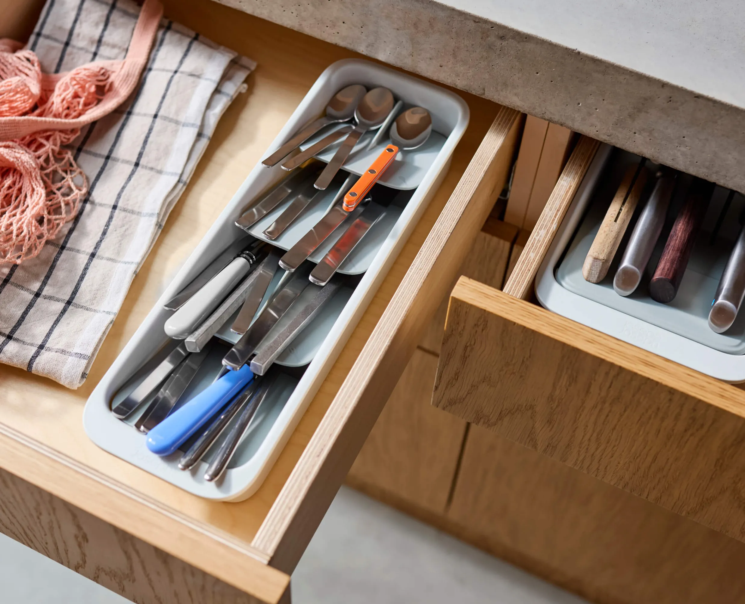 Sale Petit Range-Couverts Étagé Recyclé Drawerstore™ Rangements Tiroirs De Cuisine