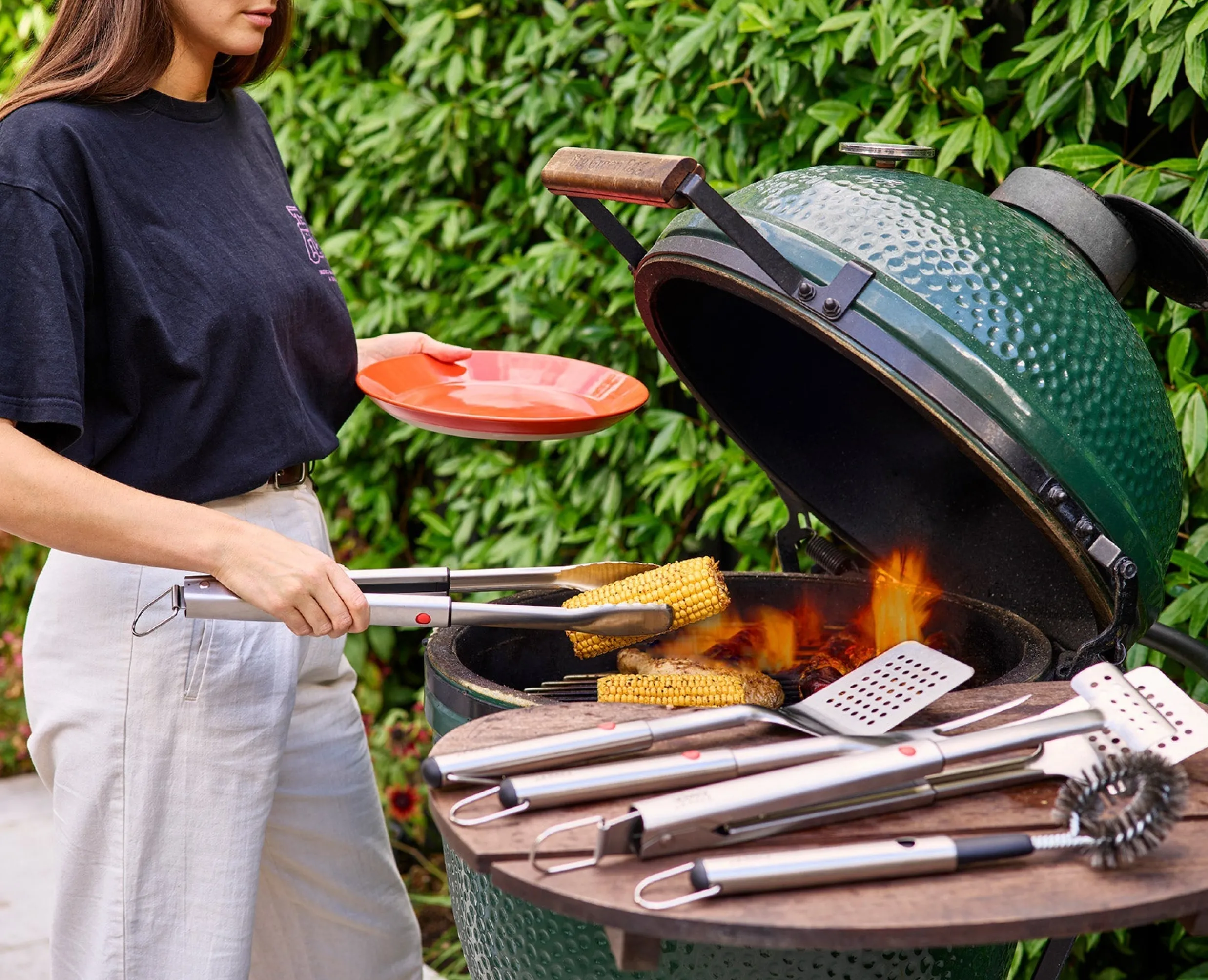Discount Pince & Spatule pour Barbecue Rétractables GrillOut™ Accessoires & Ustensiles De Barbecue|Sets D'Ustensiles De Cuisine