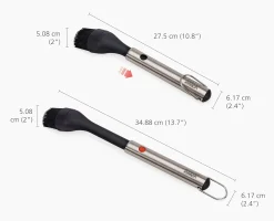 Best Pinceau Barbecue Rétractable en Silicone GrillOut™ Accessoires & Ustensiles De Barbecue