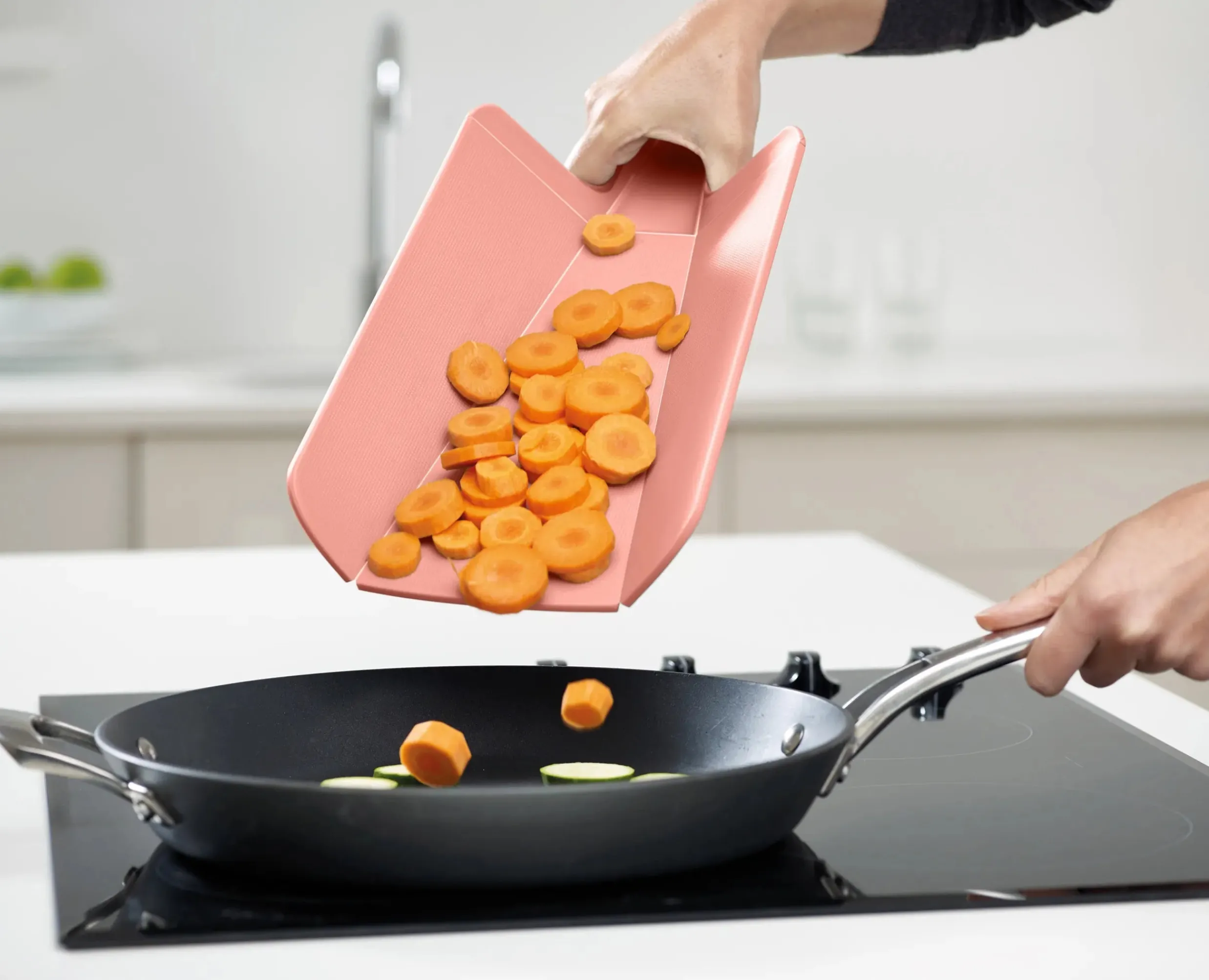 Discount Planche à Découper Pliable Chop2Pot™ Planches À Découper