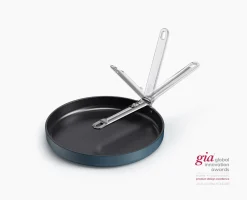 Online Poêle Anti-Adhésive de 30cm avec Poignée Pliable e Space Poêles Et Casseroles