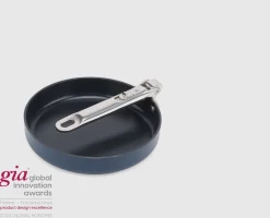 New Poêle à frire Space antiadhésive en céramique poignée pliante 20 cm e Poêles Et Casseroles