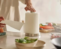 Sale Porte Essuie-tout de Cuisine Couleur Push&Tear™ Organisation Plans De Travail