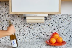 Best Porte-Rouleau de Cuisine Sous-Étagère RollGrip™ Organisation Plans De Travail